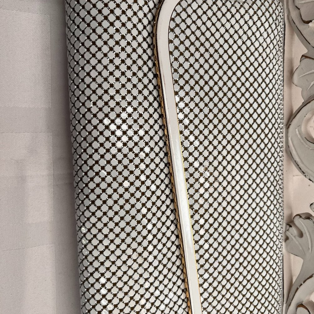 ✨ Vintage JOTTA Gold-Trim Evening Clutch – Long Chain, 1990s, Elegant